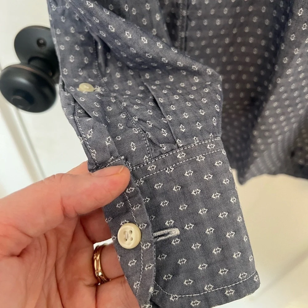 J.Crew Men’s Casual Button Down Long Sleeve Dress Shirts Size Medium Slim Fit